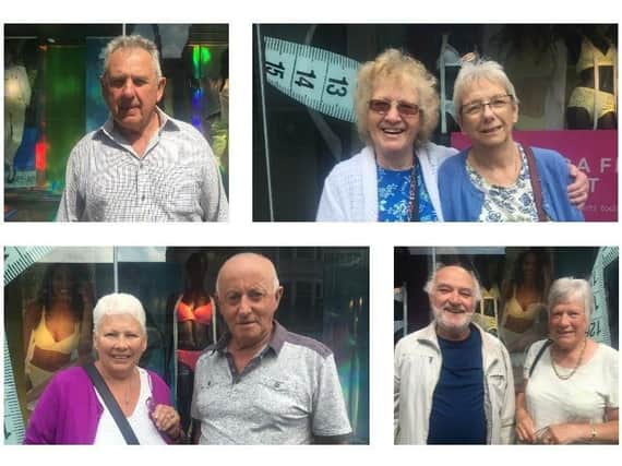 The faces of Northampton town centre speak out about M&S proposed for closure in Abington Street.