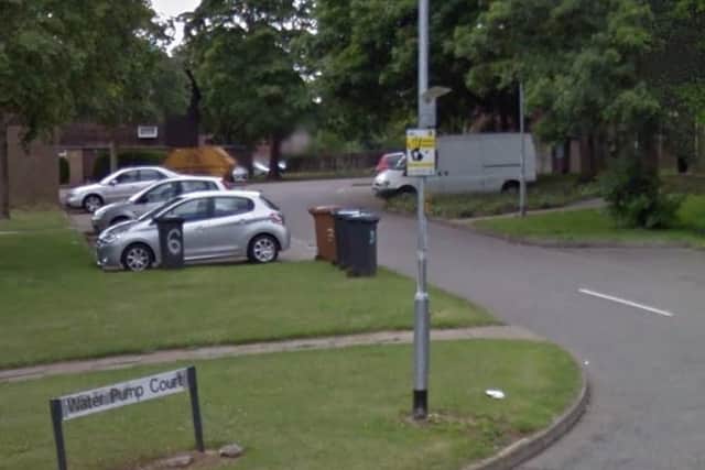 The scuffle in Water Pump Way saw Toton attack his neighbour with a baseball bat.