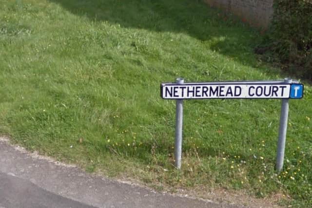 The three men allegedly dealt drugs out of a window in Nethermead Court.