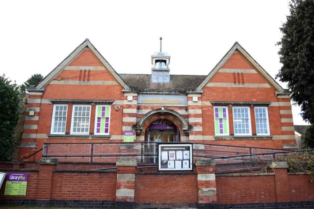 Irchester Library is under threat.