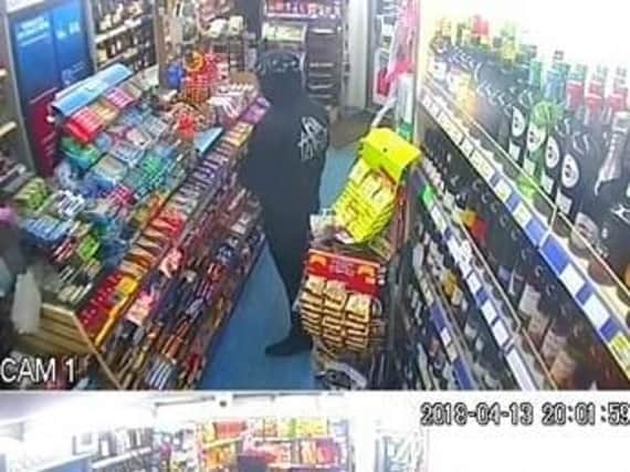 Police have released CCTV footage of a man they wish to speak to