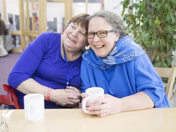 Caroline and Angie have become good friends since Caroline was put in touch with Link Lives Northampton one year ago.
