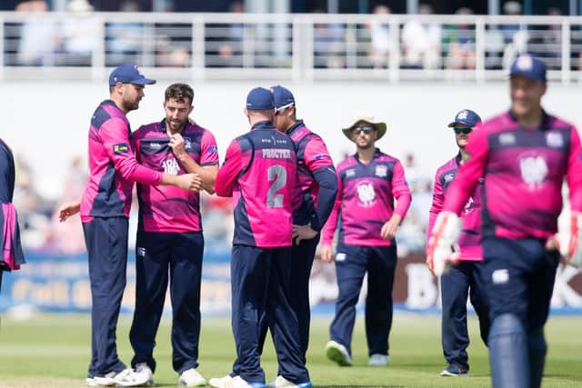 Northants claimed a two-wicket win against Lancashire (pictures: Kirsty Edmonds)