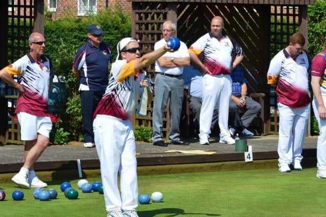Action from Northants Mens impressive win over Derbyshire