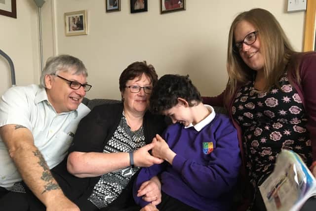 Malcolm, Trudie, Nikita and Kelly are feeling a sigh of relief after funding has been pledged towards respite care.