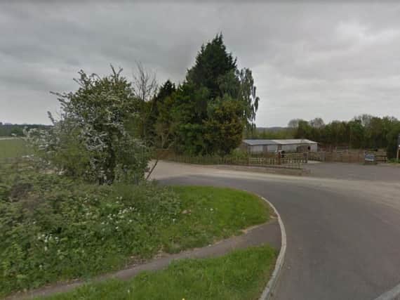 The collision happened at the Dodford Manor car park on the A45