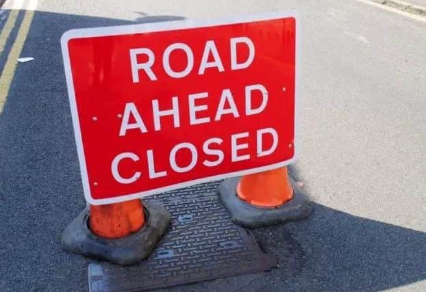 Road closed