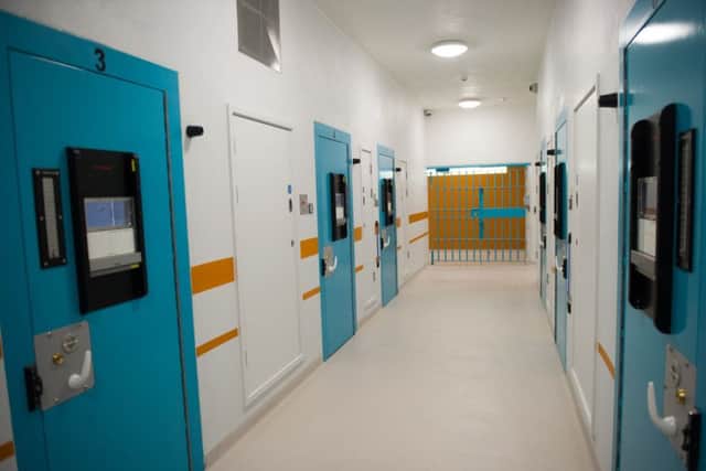 The police cells at the Northern Accommodation Building in Kettering. NNL-180531-151737005