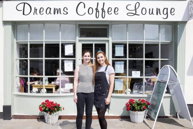The pair say St Giles is the best place to set up business in the town and jumped at the opportunity to take on Dreams Coffee Lounge when it went up for sale.