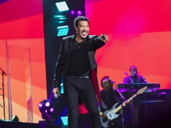 Lionel Richie is coming to Northampton tonight.