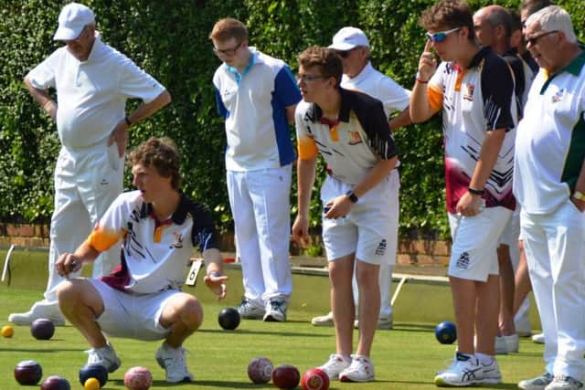Action from Northants' win over Lincolnshire