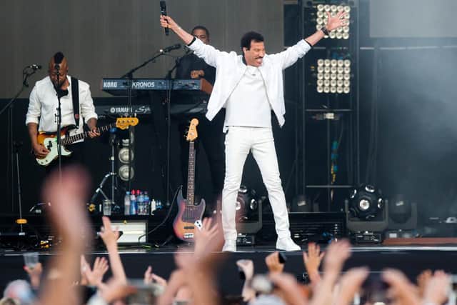 What a night - megastar Lionel Richie kept the 17,000 crowd at Franklin's Gardens in high spirits during a stunning world tour opener.