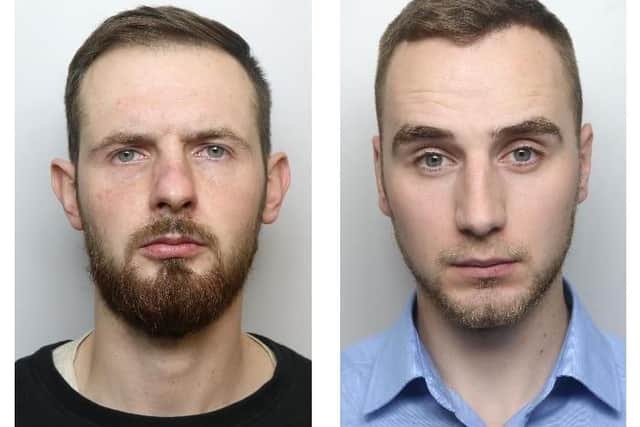 Adam Dusza (left) and Sebastian Foit (right) have been found guilty to kidnap and rape.