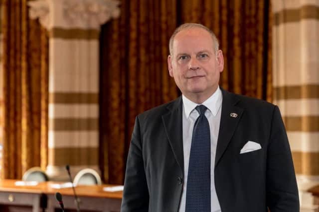Council leader Councillor Jonathan Nunn.