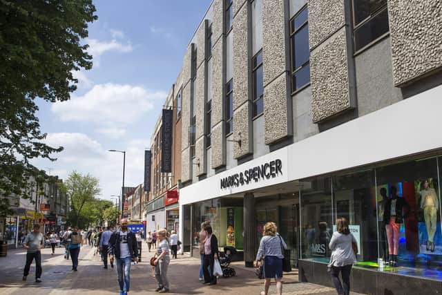 Museum artefacts could be displayed in Abington Street's empty shop fronts as part of an idea being promoted by a council scrutiny panel.