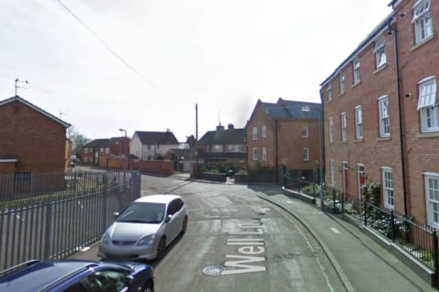 Well Lane, Rothwell. Copyright Google. NNL-180806-103940005