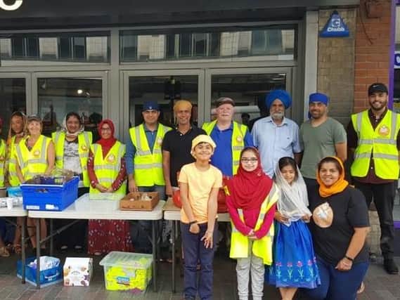 The charity originated from Walsall and now has 22 Langar Seva groups, including Northampton, in the UK.