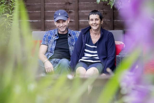 Shaun Heasman and mum Sheena