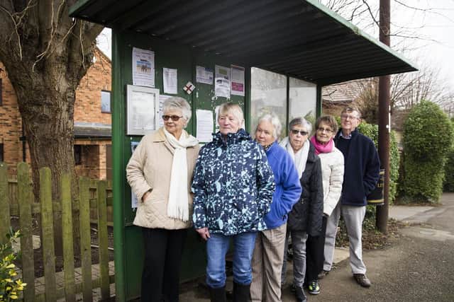 The W8 Centrebus service serving Cogenhoe is among those set to be scrapped in July. Service users are wondering how they will cope without it.