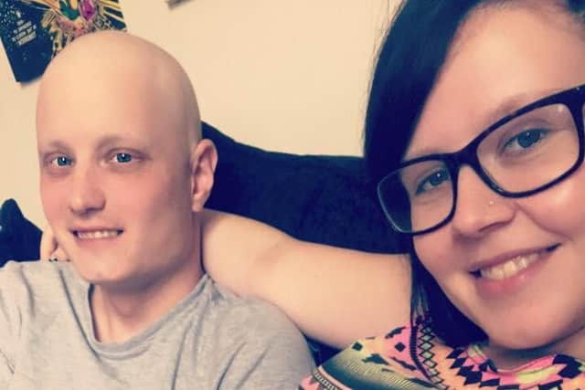 Simon Thompson and his partner Maxine Campbell are formally appealing their parking ticket after cancer patient Simon was feeling poorly in their hotel room.