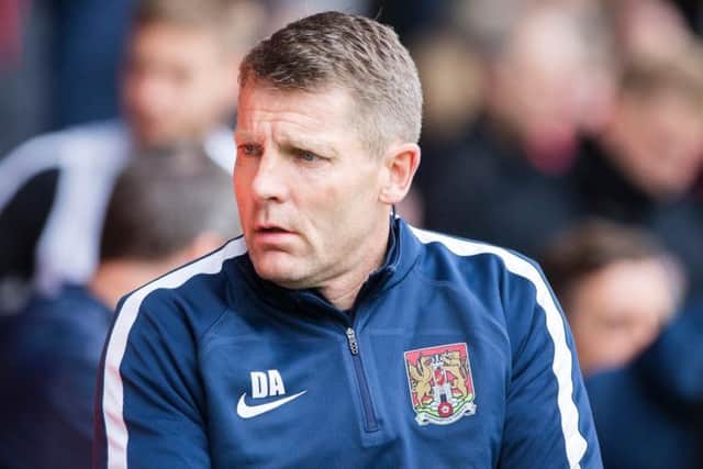 Cobblers boss Dean Austin