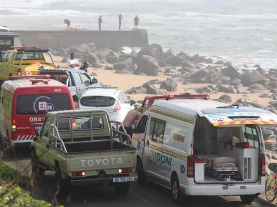 Emergency services rushed to help Richard, but nothing could be done. Credit to South Coast Sun.