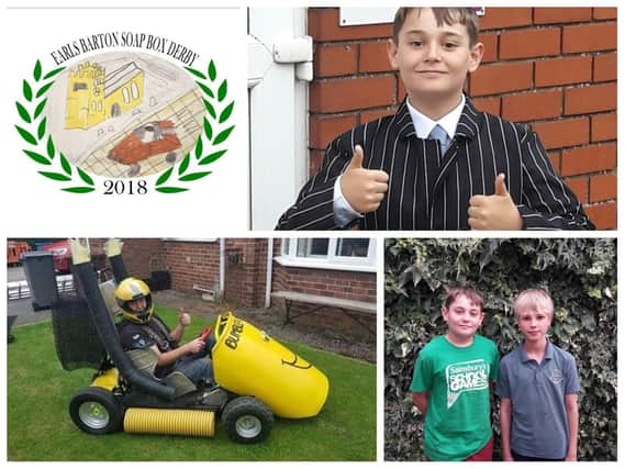 Earls Barton's first soapbox derby is set for this September thanks to the vision of 12-year-old Archie Reeves.