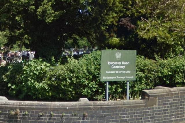Thieves stole tools and a vehicle from Towcester Road cemetery.