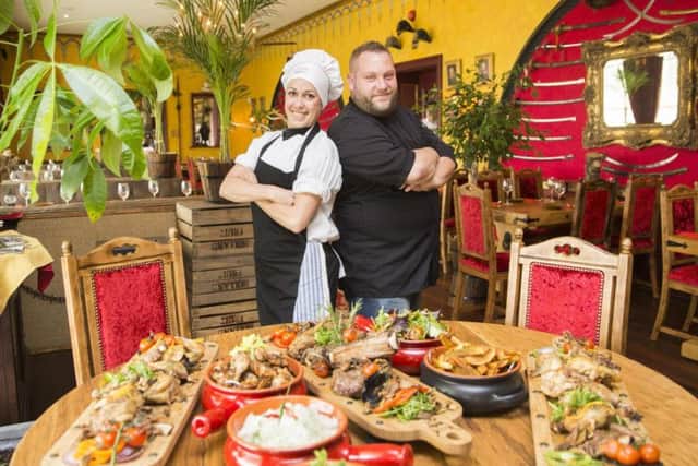 Head chef Bernadett Turo and kitchen manager Marcus Hemming challenge you to take on their Medieval Feast.