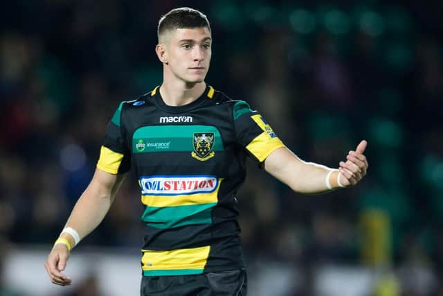 Saints fly-half James Grayson came off the bench for England in the final