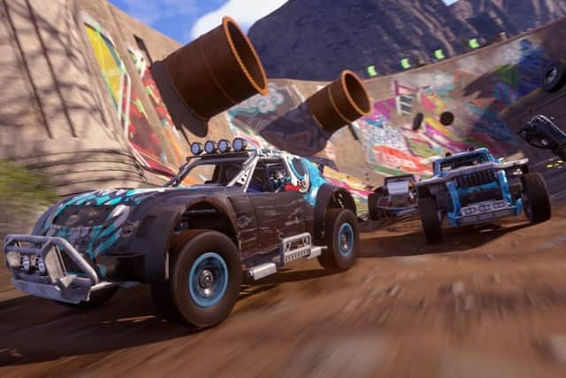 Onrush is a racing game in the loosest sense of the word.. and thats no bad thing