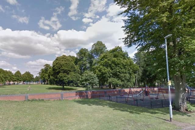The incident took place in Victoria Park between Dallington Brook and the basketball court near to Spencer Bridge Road.