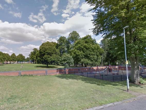 The incident took place in Victoria Park between Dallington Brook and the basketball court near to Spencer Bridge Road.