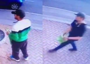 Police want to speak to these two men