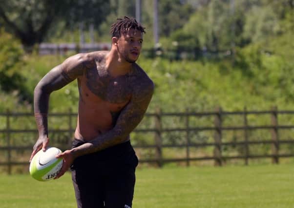 Courtney Lawes has been part of Saints' pre-season training (picture: Dave Ikin)