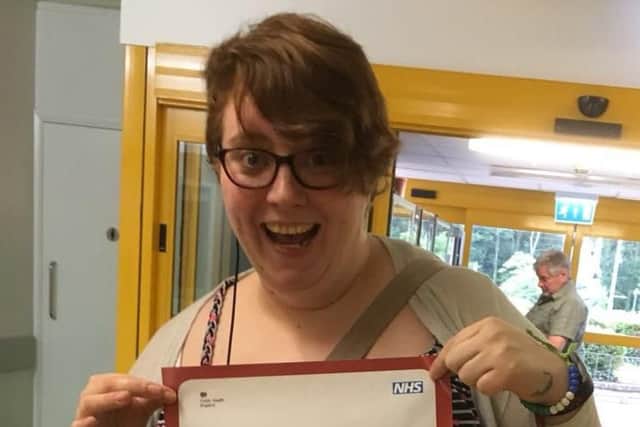 Kate is appealing for help after her personal possessions were stolen by a trio of me.