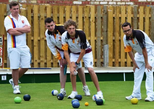 Action from Northants Under-25s' White Rose Trophy regional semi-final win over Essex
