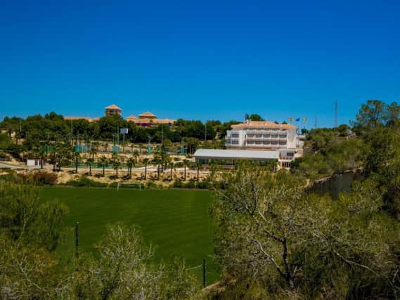 The Cobblers will spend a week at the Real Club de Golf Campoamor complex in Alicante
