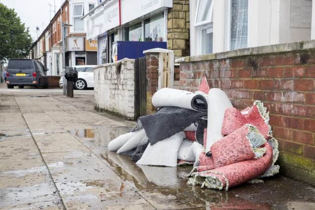 The council has received 177 flooding complaints since the deluge at the end of May. It is believed half of the homes hit were not insured.
