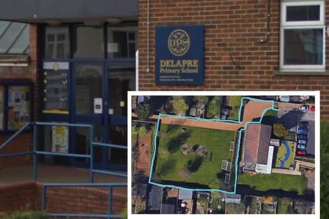 Delapre Primary School is bidding to convert its memorial garden into a multi-use games area