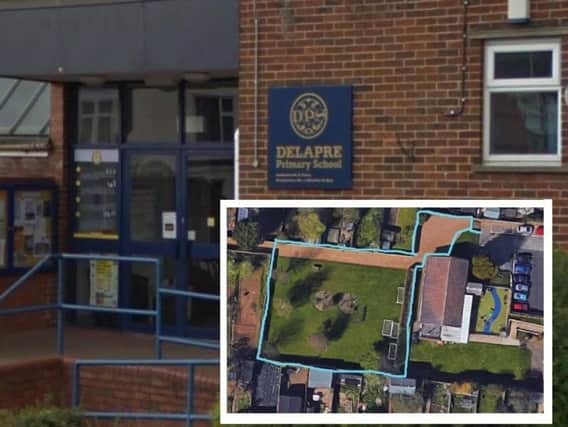 Delapre Primary School is bidding to convert its memorial garden into a multi-use games area