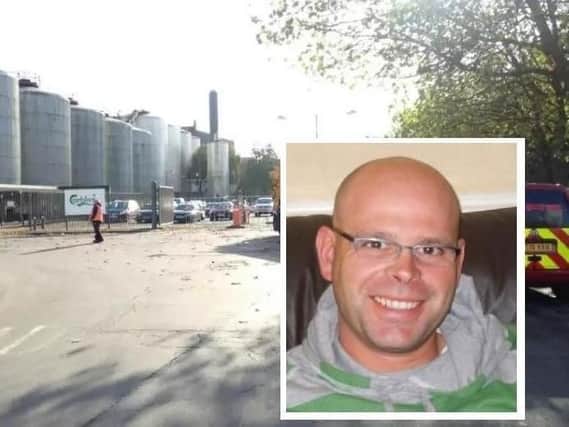 David Chandler was killed working as a contractor at Northampton's Carlsberg factory in 2016.