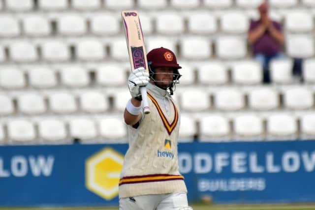 Ben Duckett hit 111 not out for Northants against Glamorgan