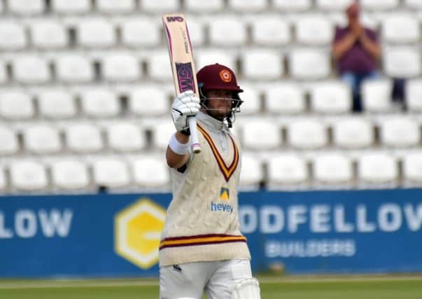 Ben Duckett hit 111 not out for Northants against Glamorgan