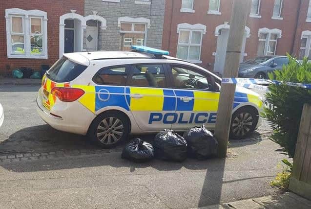 Police are still on-scene at Littlewood Road this morning.