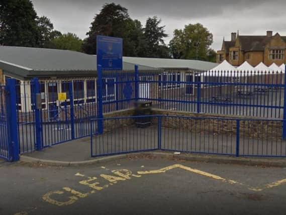 Teachers at the Good Shepherd Catholic Primary School in Kingsthorpe confiscated a knife off a pupil on Tuesday.