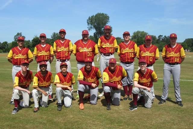 Northants Centurions line up ahead of their clash with Long Eaton
