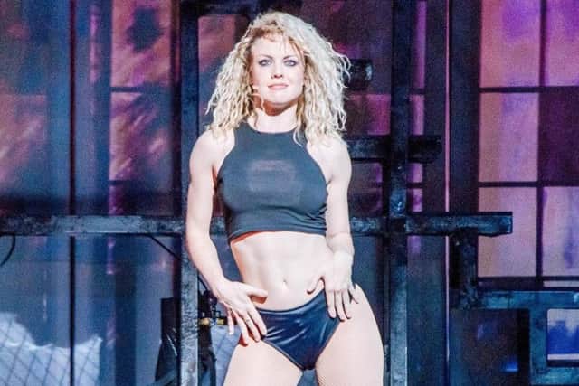 Jo Clifton starring as Alex Owens in Flashdance