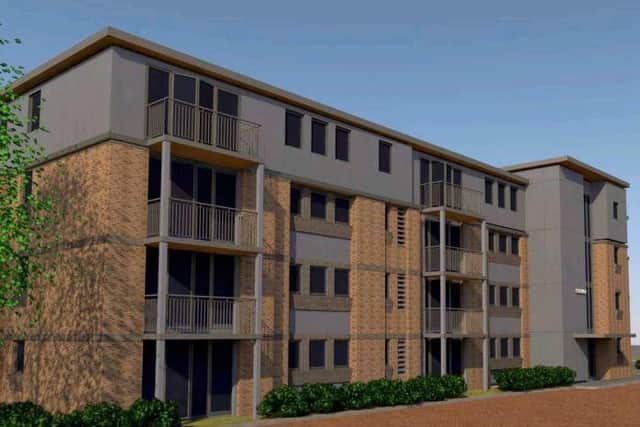 Architect drawings show the proposed fourth floor extension at Overslade House. Credit: Maber.