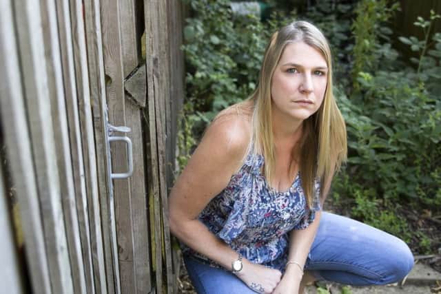 Claire is fed up trying to chase the housing developer for answers and wants help trying to maintain land surrounding her property. Pictures by Kirsty Edmonds.